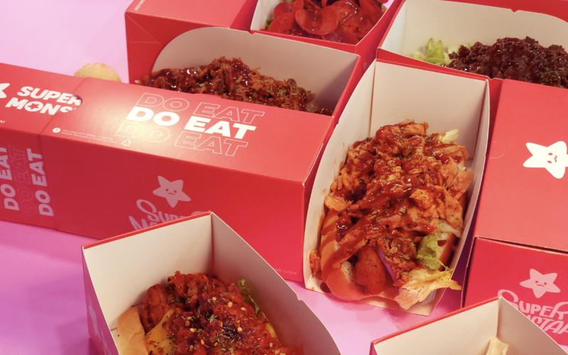 SUPERMOSTAR 핫도그 POP-UP 브랜드