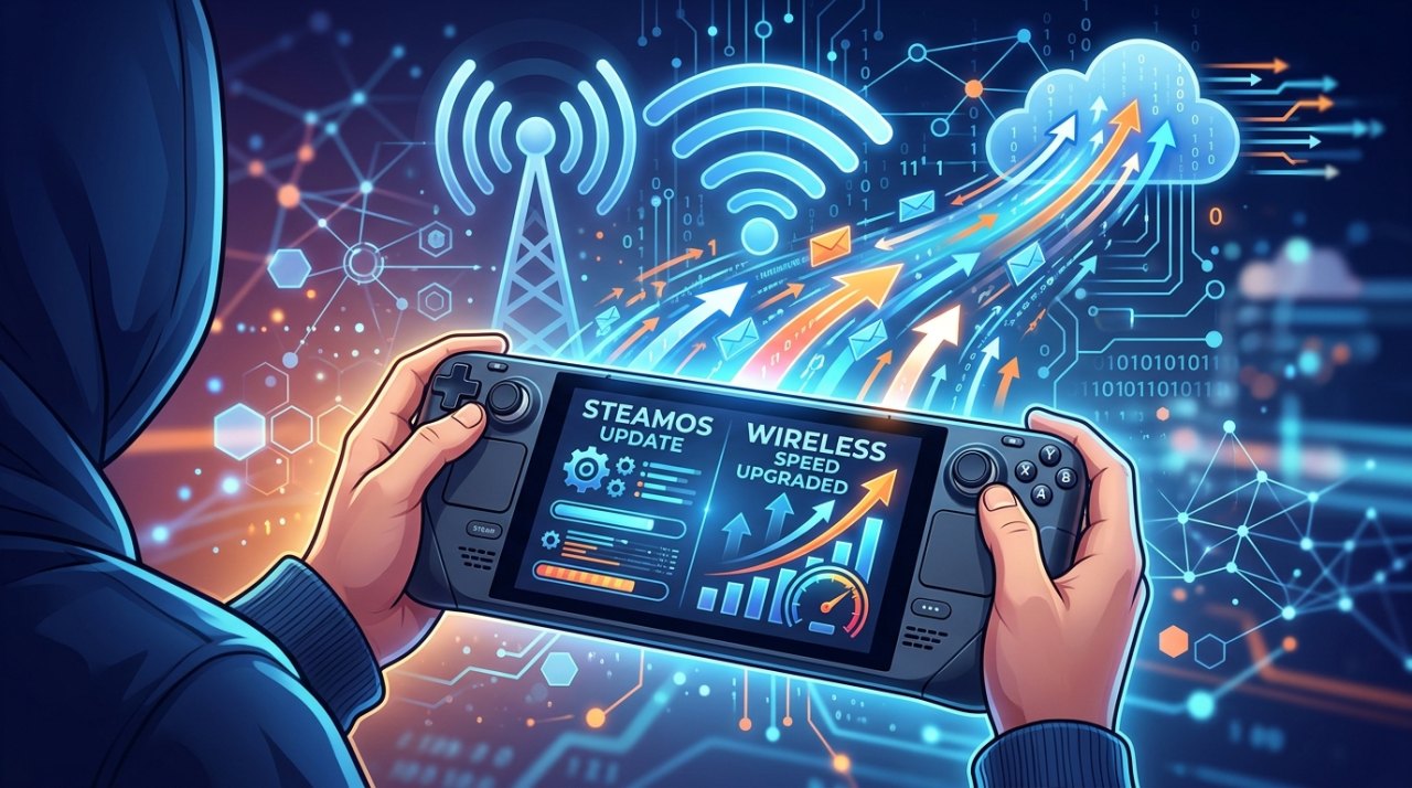 스팀OS 3.8.14 업데이트, 스팀 덱 무선 인터넷 속도 개선