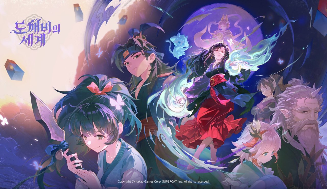 신작 2.5D MMORPG ‘도깨비의세계’ 10월 출시 확정… 대표 일러스트 첫 공개