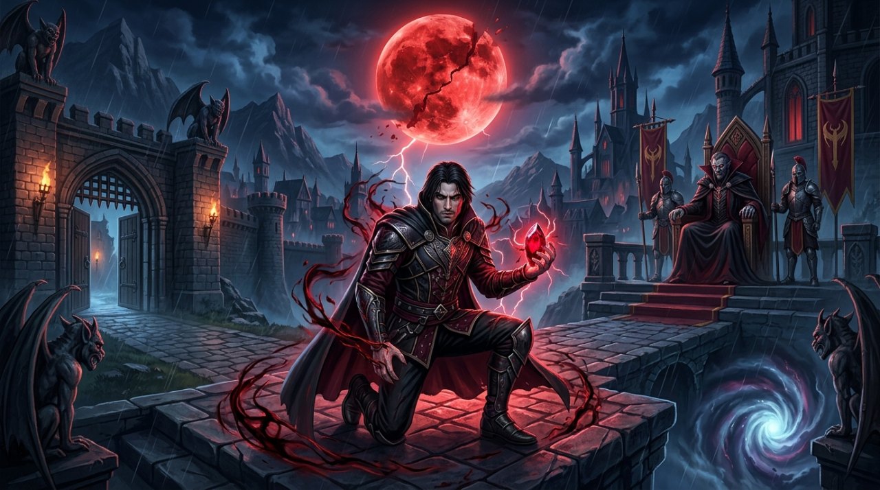 뱀파이어 RPG 'The Blood of Dawnwalker', 프롤로그 중 엔딩 가능