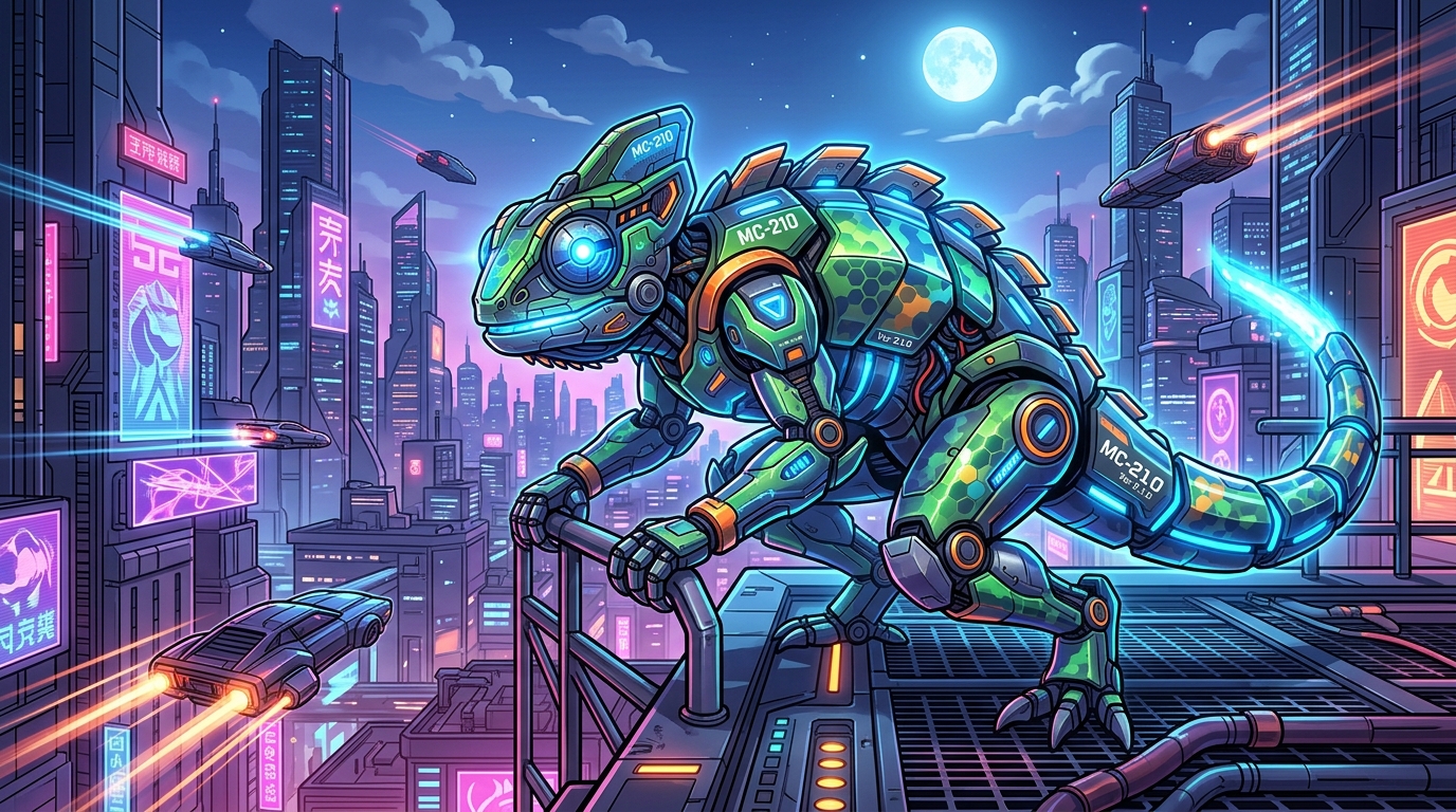 메카 카멜레온(MECCHA CHAMELEON) 2.1.0 업데이트 실시