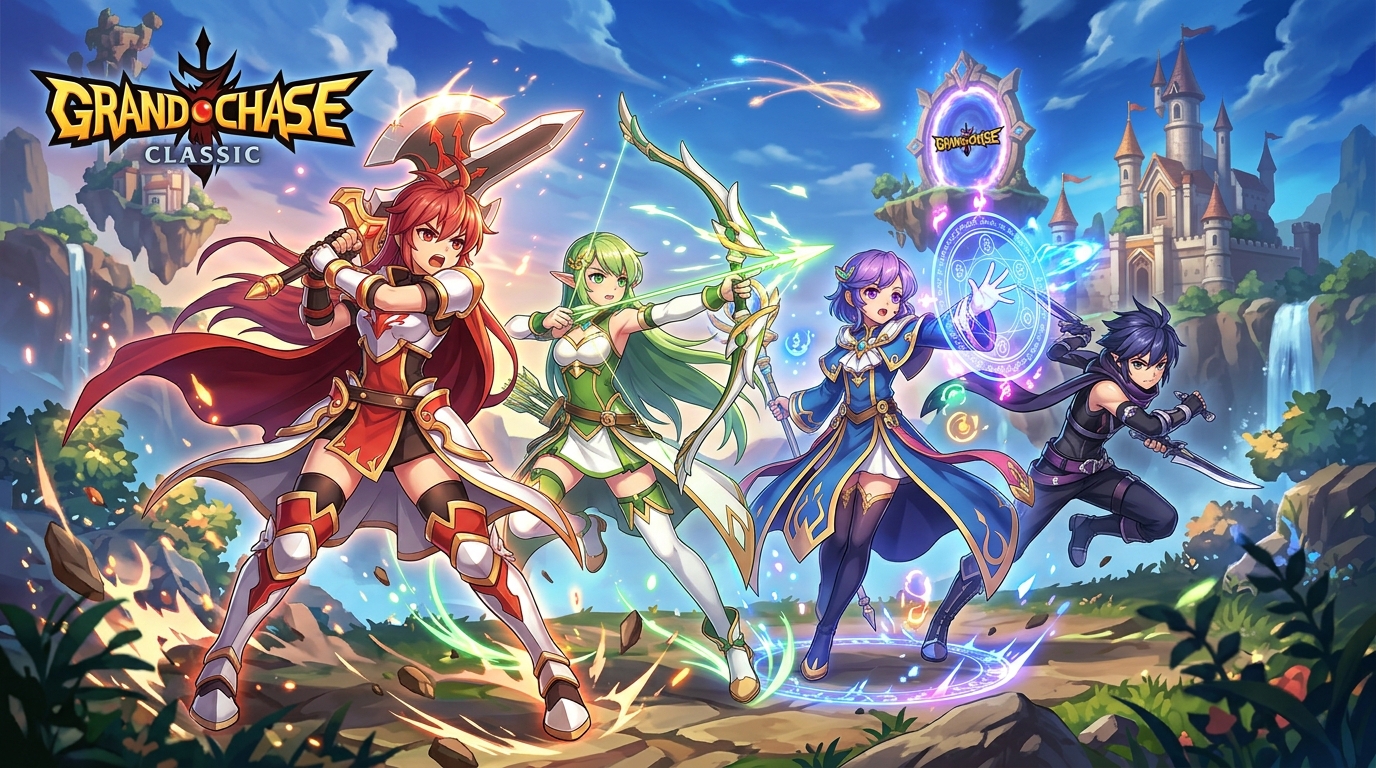 스토브, 액션 RPG '그랜드체이스 클래식' 사전 등록 개시