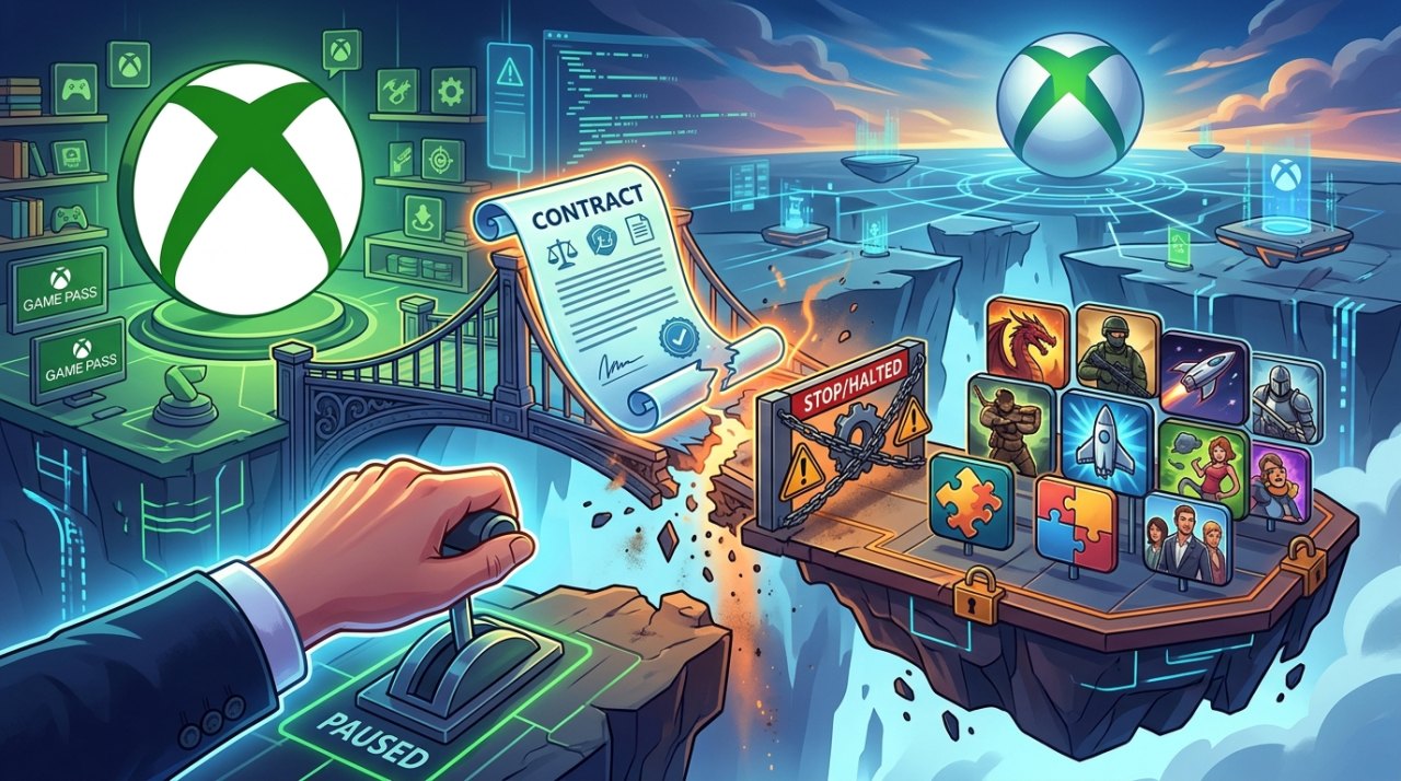 Xbox, 서드파티 게임패스 입점 계약 잠정 중단